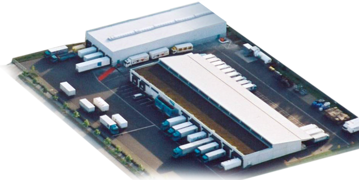 Luftbild des Speditionszentrums von Hellmold und Plank, 2004